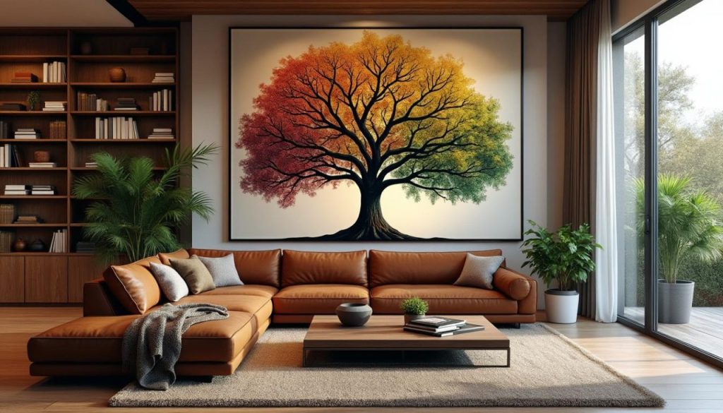 découvrez comment sublimer votre décoration intérieure avec un tableau arbre de vie. conseils pratiques pour choisir et intégrer ce symbole intemporel à votre espace.