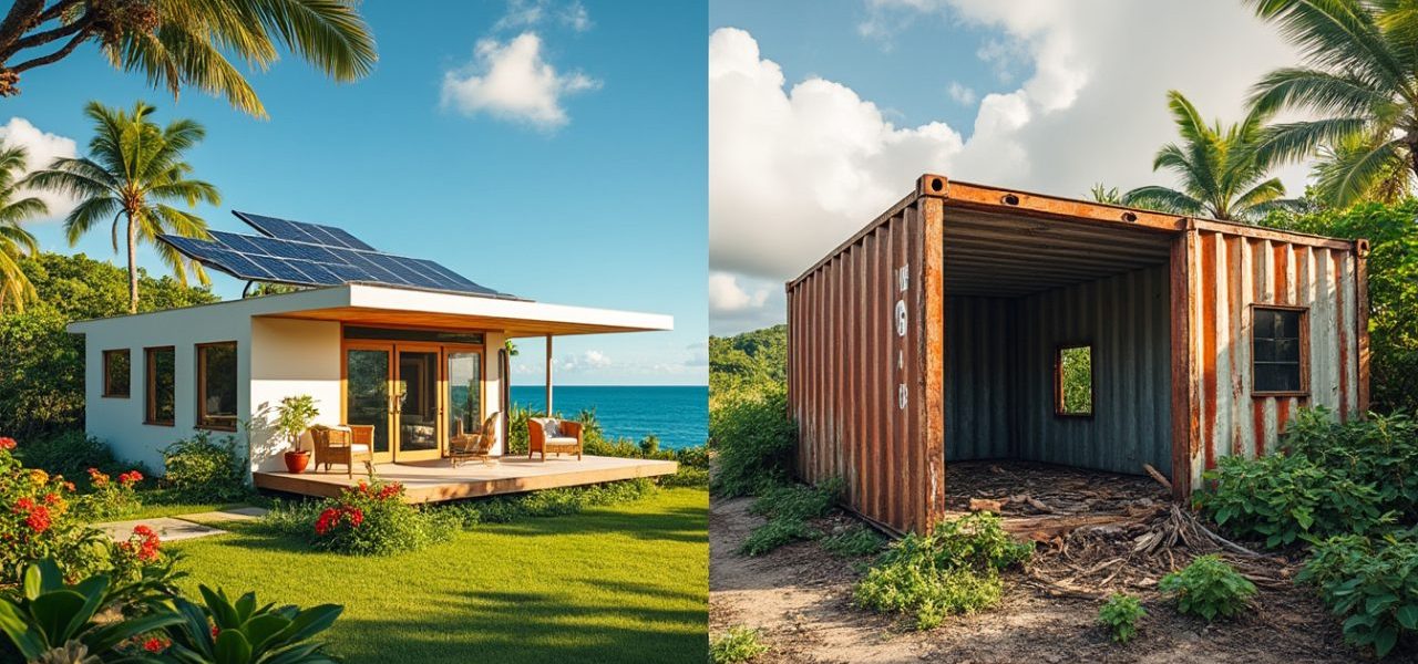 découvrez les avantages et les inconvénients des maisons container en guadeloupe : une alternative moderne, durable et économique à la construction traditionnelle, adaptée au climat insulaire. analyse complète pour guider votre projet immobilier.