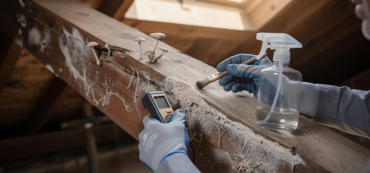 apprenez à reconnaître les champignons sur une charpente en bois et découvrez les méthodes efficaces pour les traiter afin de protéger durablement votre structure.