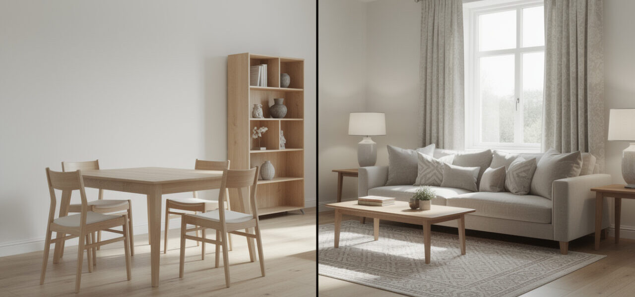 découvrez les différences essentielles entre le mobilier et l’ameublement pour optimiser la décoration intérieure de votre maison.