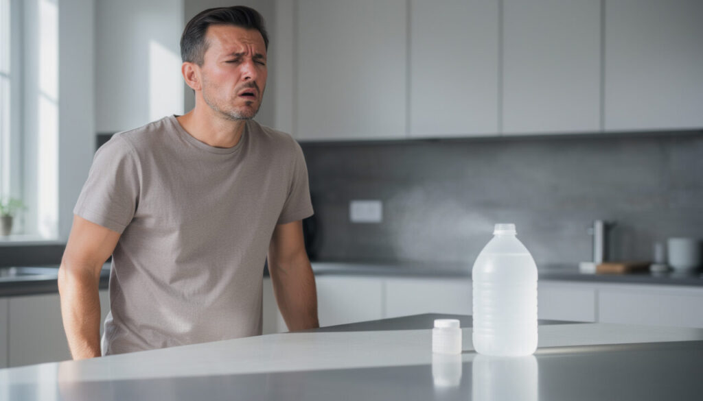 découvrez les risques potentiels pour la santé liés à l'inhalation de vinaigre blanc et les précautions à prendre pour une utilisation sécurisée.