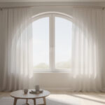 découvrez comment choisir le rideau parfait pour sublimer une fenêtre arrondie en alliant esthétique et fonctionnalité.