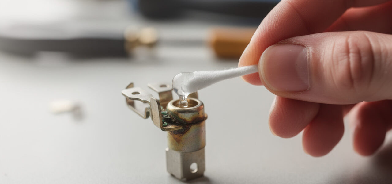 apprenez à nettoyer efficacement un contact électrique avec du vinaigre pour améliorer la conductivité et assurer un fonctionnement optimal de vos appareils.