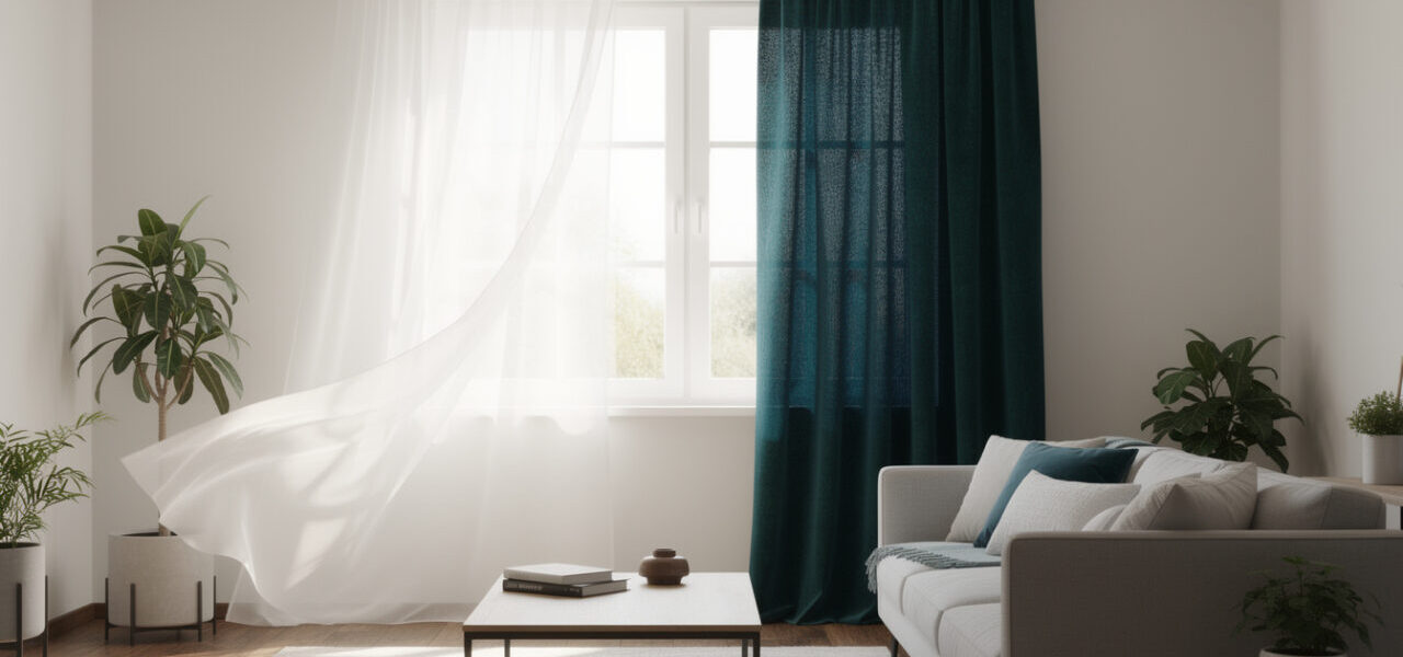 découvrez comment associer harmonieusement des rideaux différents sur une même tringle pour créer un effet déco unique et personnalisé dans votre intérieur.