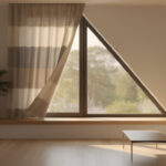 apprenez à fabriquer un rideau de fenêtre triangulaire unique pour personnaliser votre intérieur avec style et originalité.