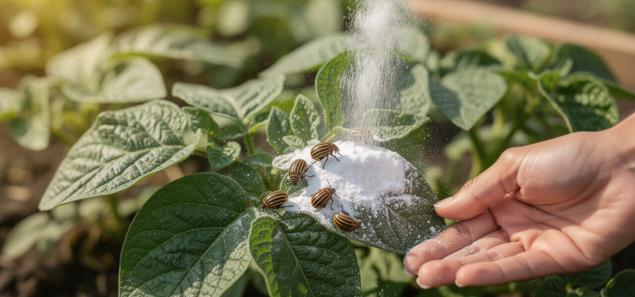 découvrez comment utiliser le bicarbonate de soude pour lutter efficacement contre les doryphores et protéger votre jardin naturellement.